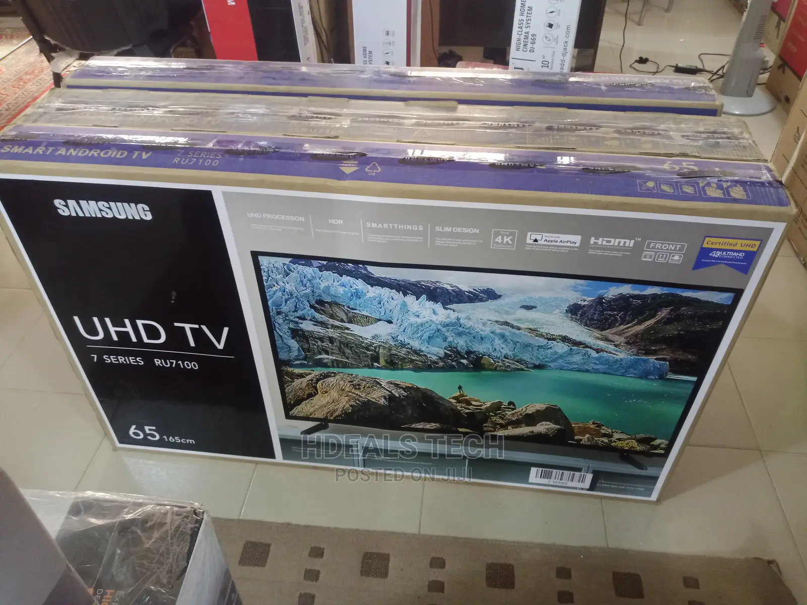 Samsung 65" RU7100 Wireless 4K Flat TV
