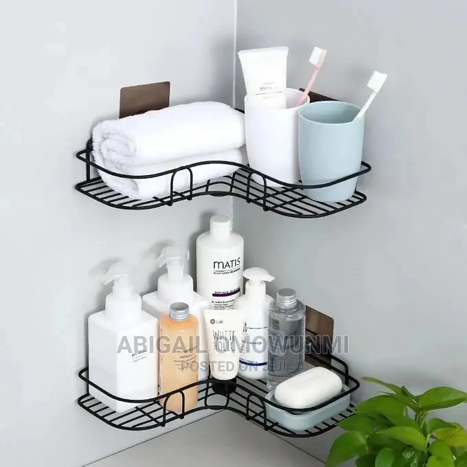 Punch-Free Multifunctional Corner Wall Hanging Wall Shelf