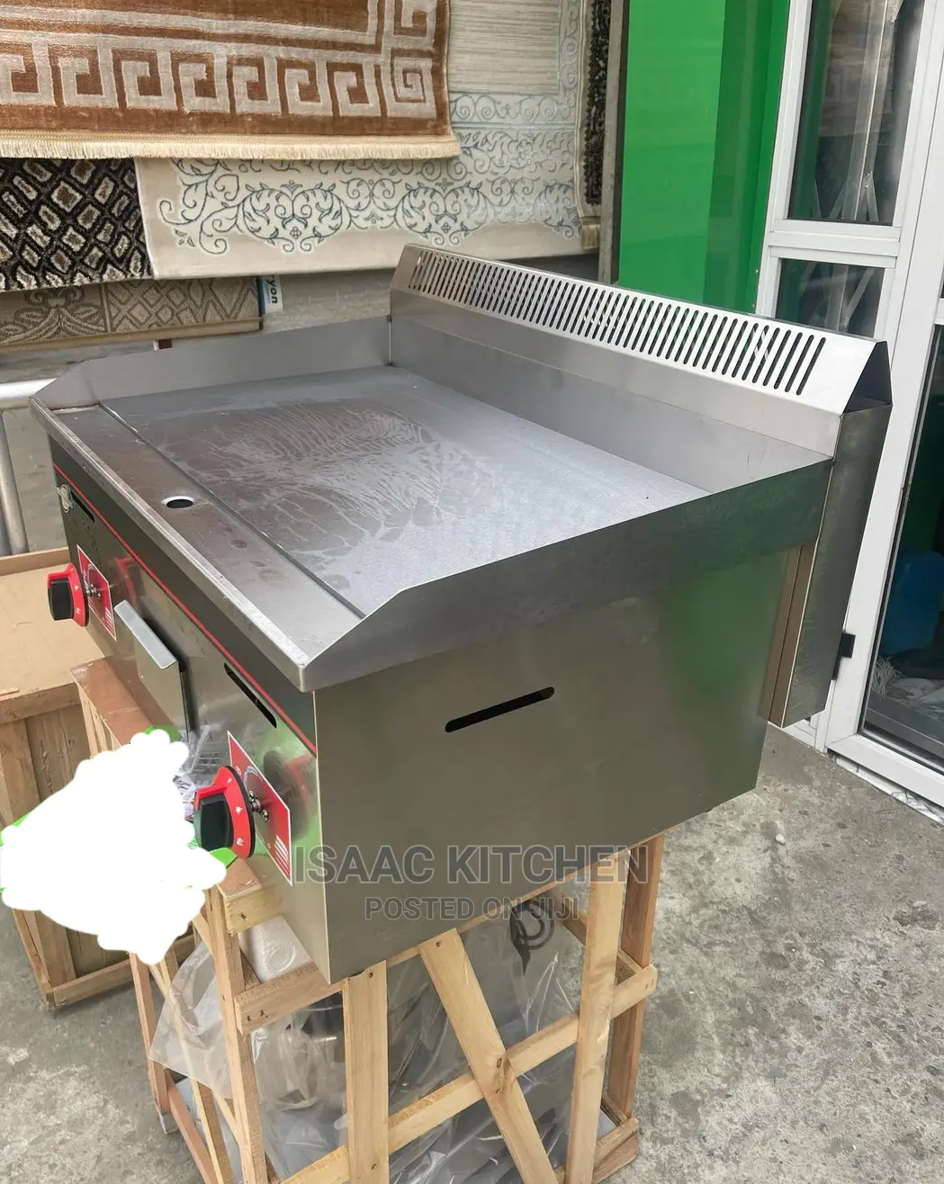 Table Top Gas Smooth Grilldle