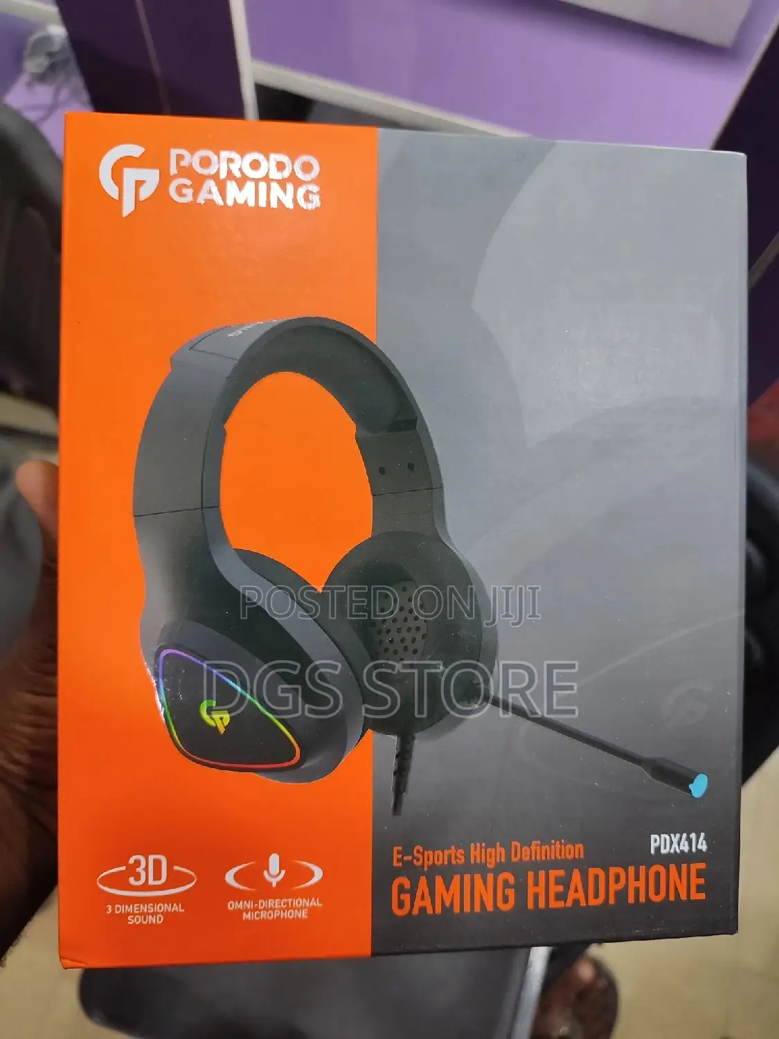 Porodo Gaming Wired Pdx414 Headphone