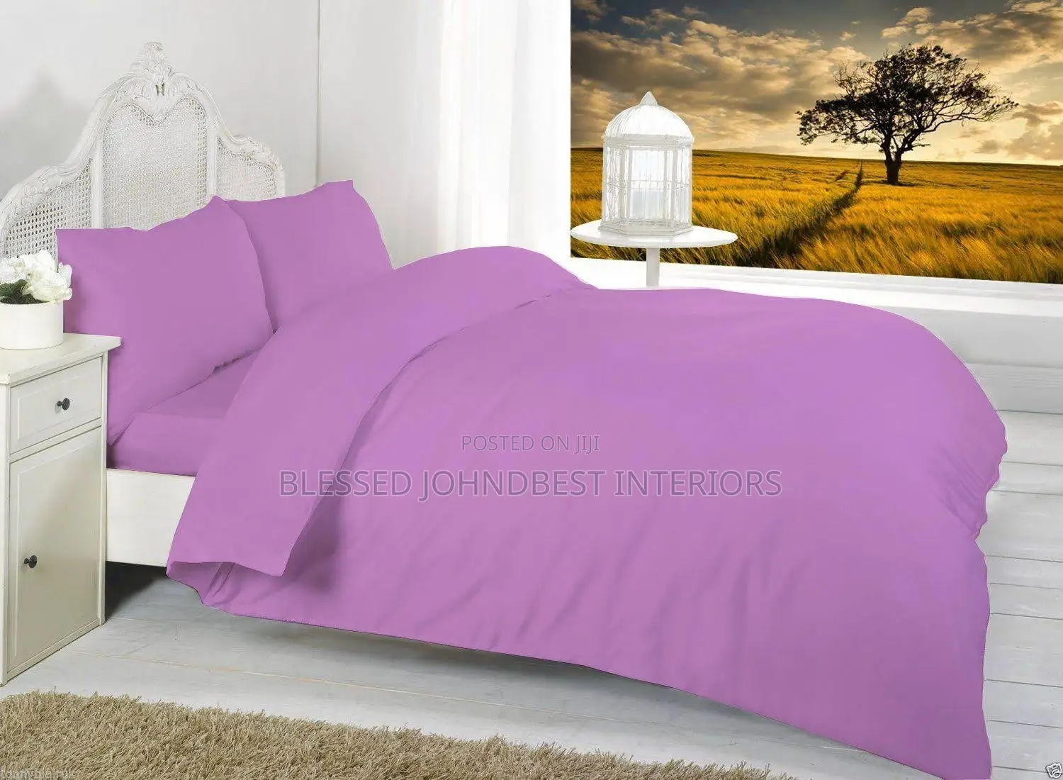 Purple Duvet Set