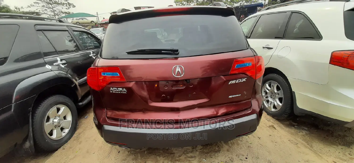 Acura MDX 2009 Red