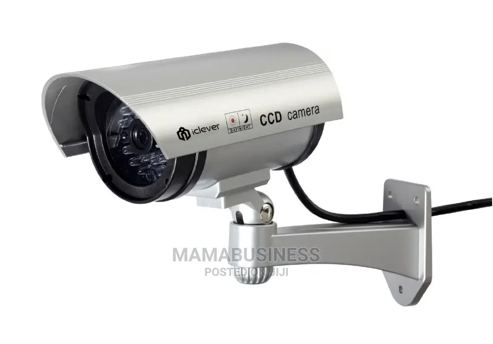 Dummy False CCTV Camera + Flashing Led Light
