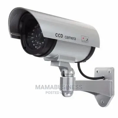 Dummy False CCTV Camera + Flashing Led Light