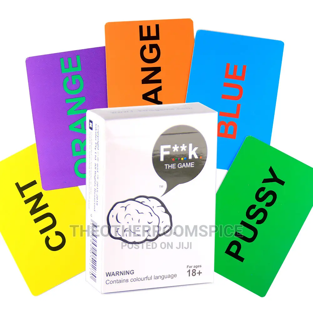 Fuck the Game, Adult Drinking and Swear Words Card