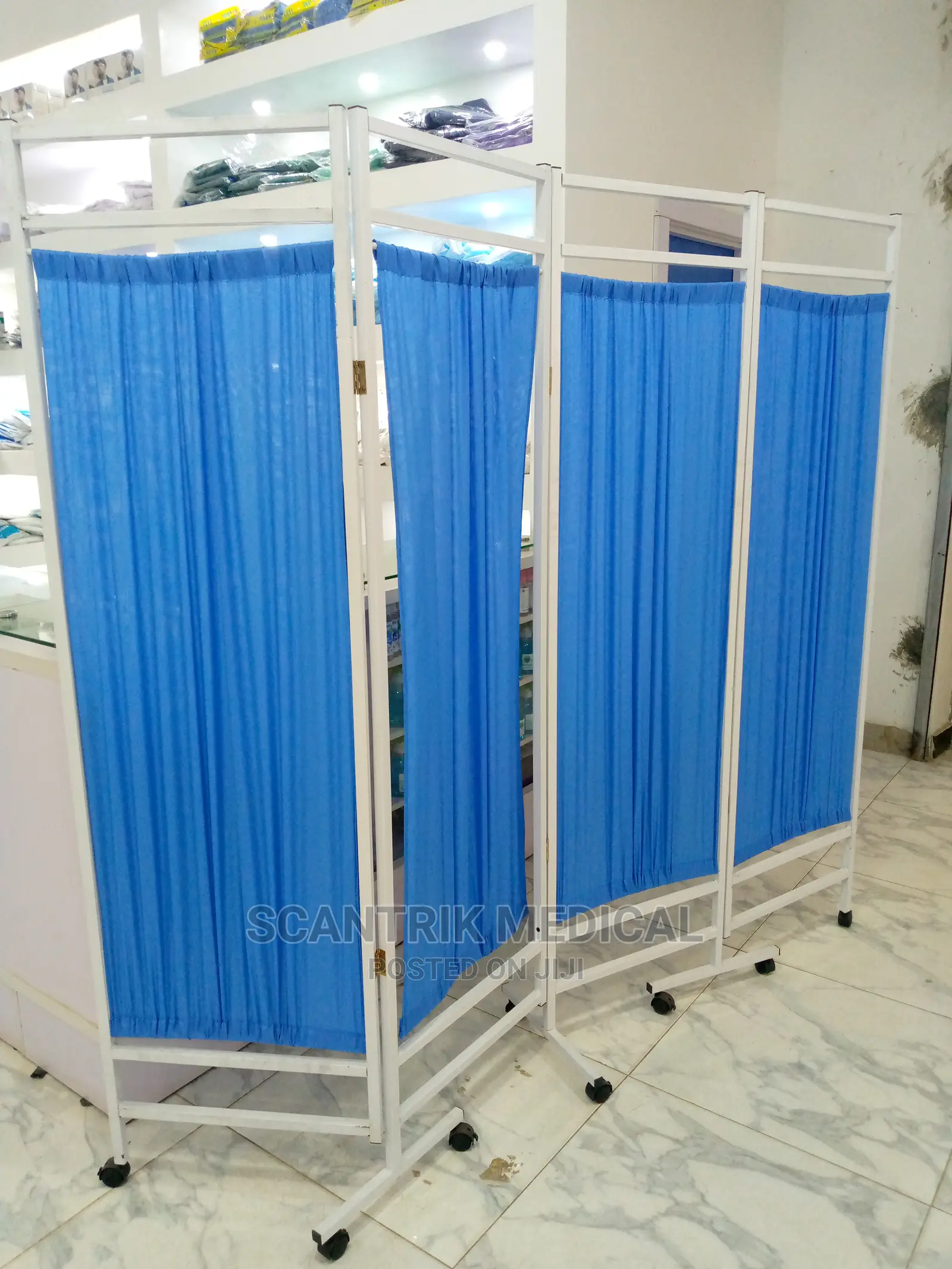 Hospital Bed Side Screen (3-Fold, 4-Fold)