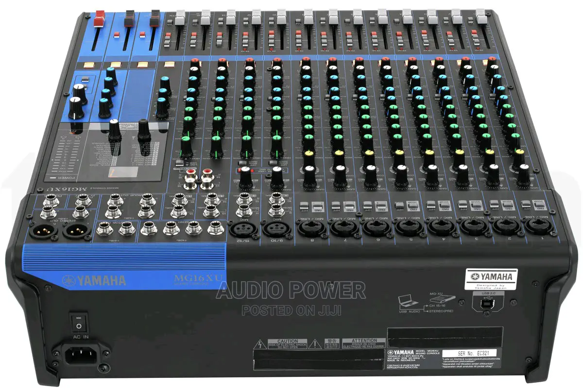 Yamaha Portable Mixer Mg16xu