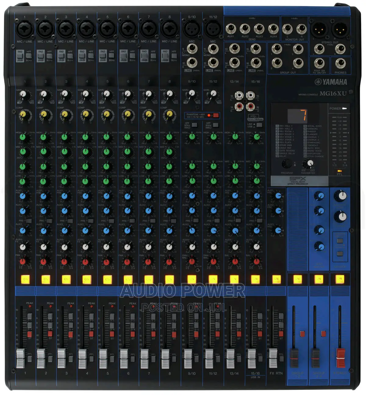 Yamaha Portable Mixer Mg16xu