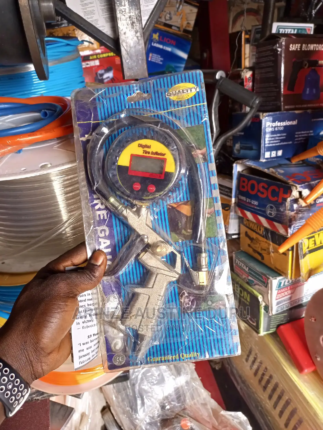 Digital Tire Preassure Gauge Inflator