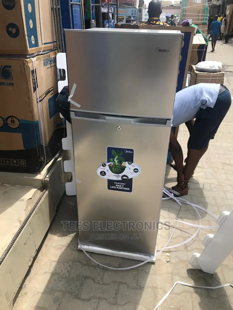 Midea Double Door Refrigerator HD-273