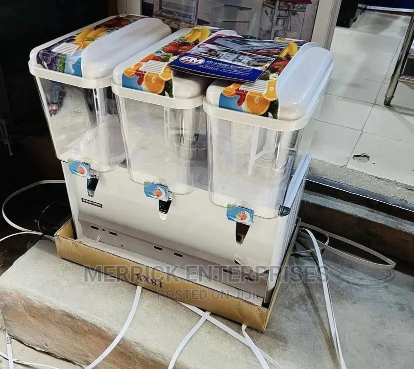 3 Tank Juice Dispenser Machine