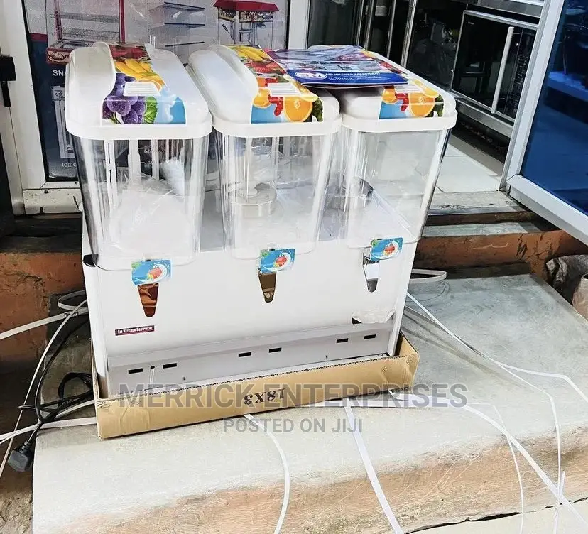 3 Tank Juice Dispenser Machine