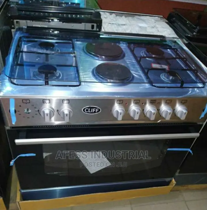 Electric And Gas Burner With Oven