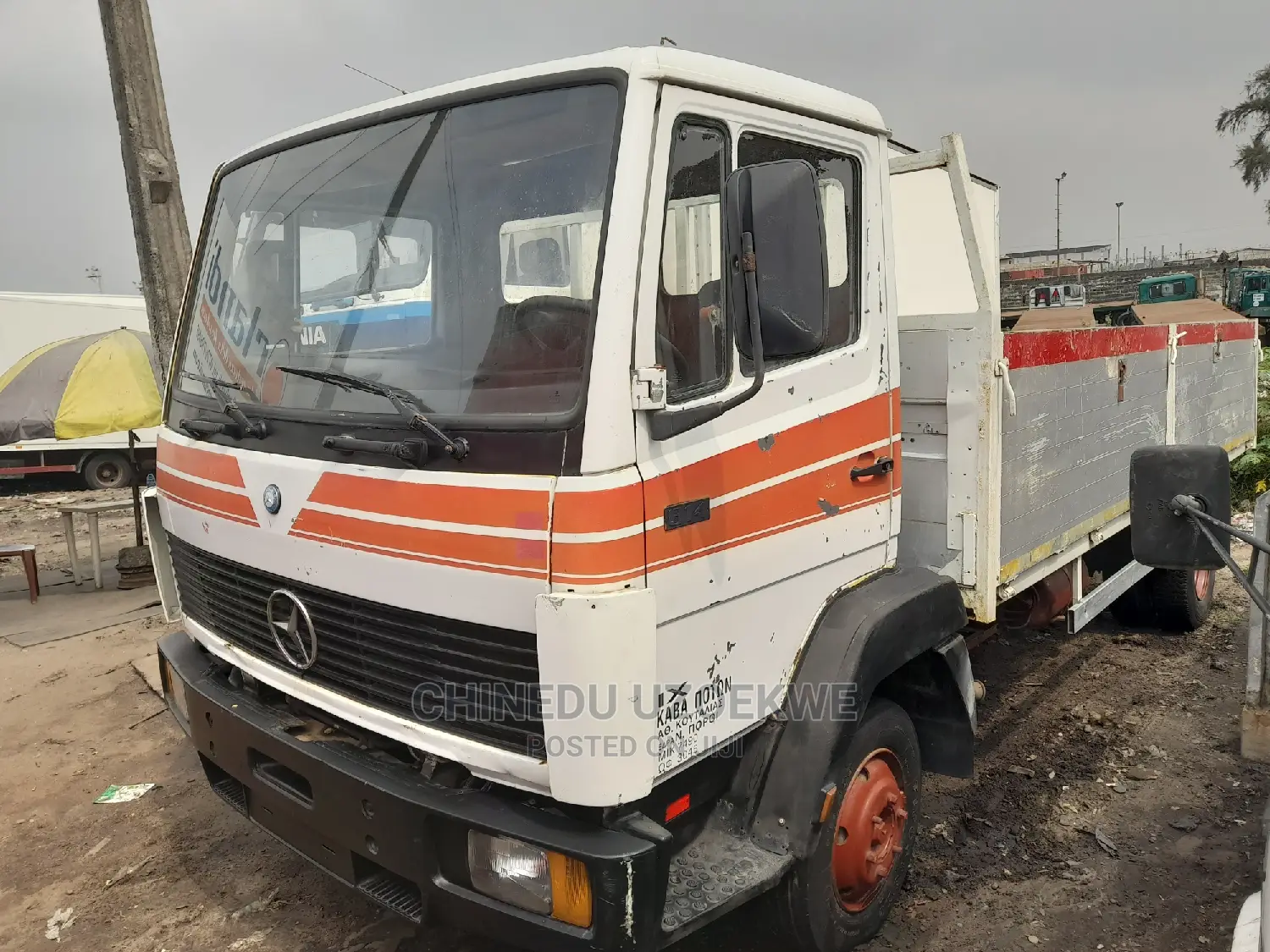 6boat 814 Benz Truck 1998