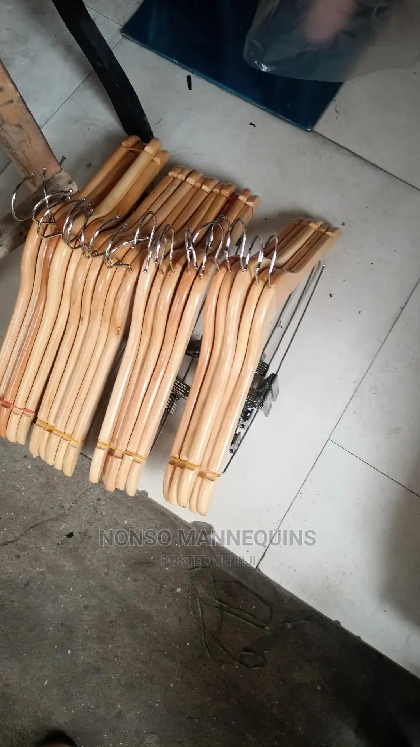 Brand New Wooden Clip Hangers