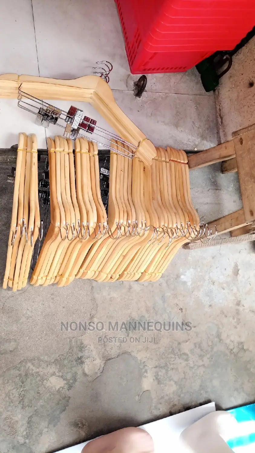 Brand New Wooden Clip Hangers
