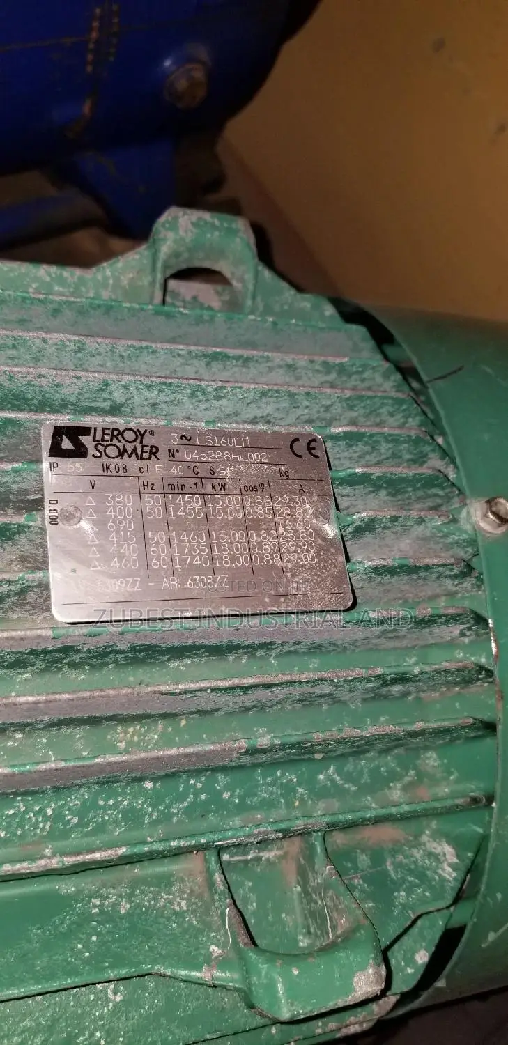 20hp Electric Motor Original Uk Used