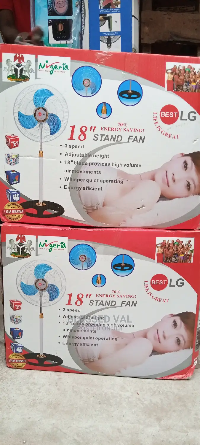 LG 18 Inches Standing Fan 1 Year Warranty