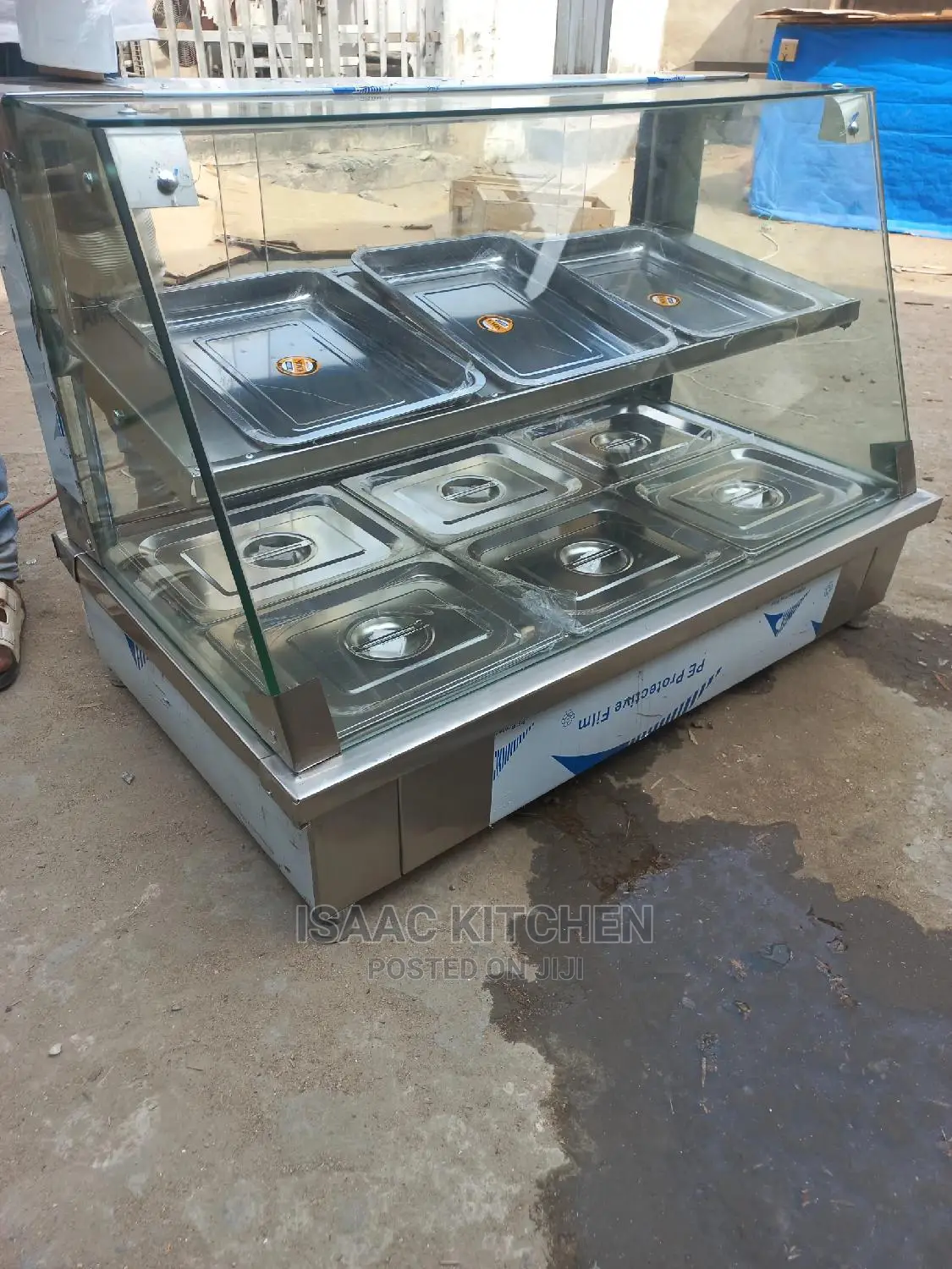 Industrial 6plate Table Top Food Warmer