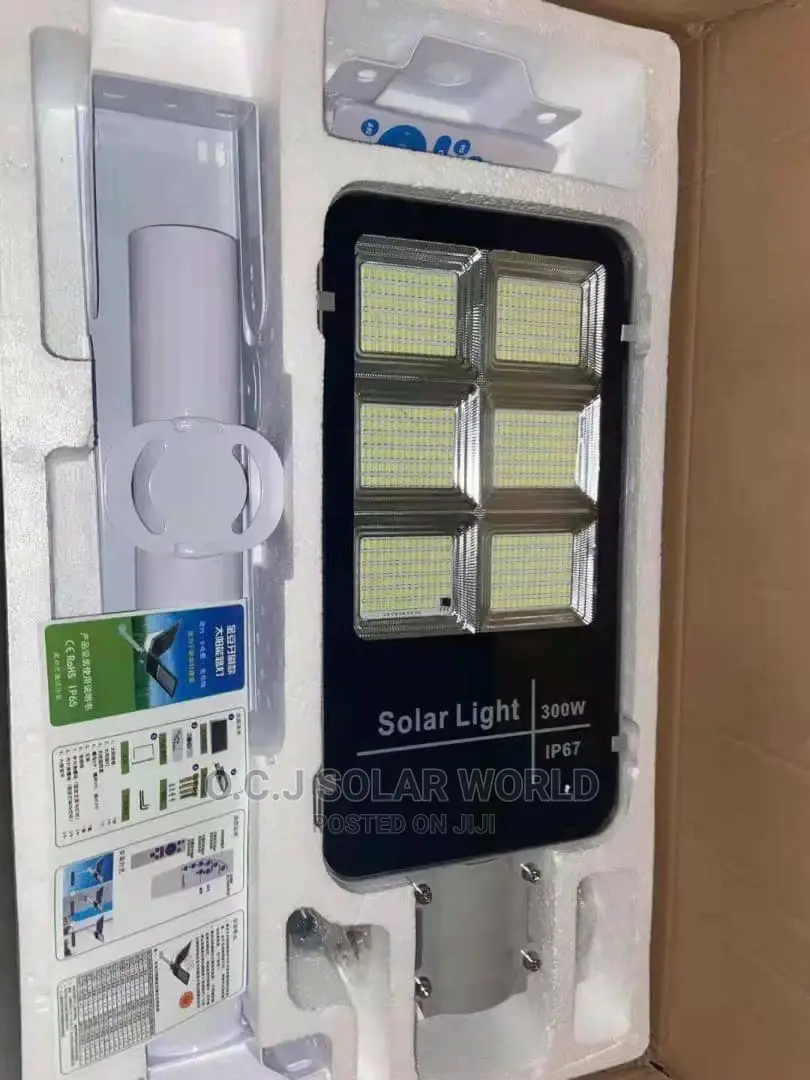 C Torch Solar Street Light Separate Panel 300watts