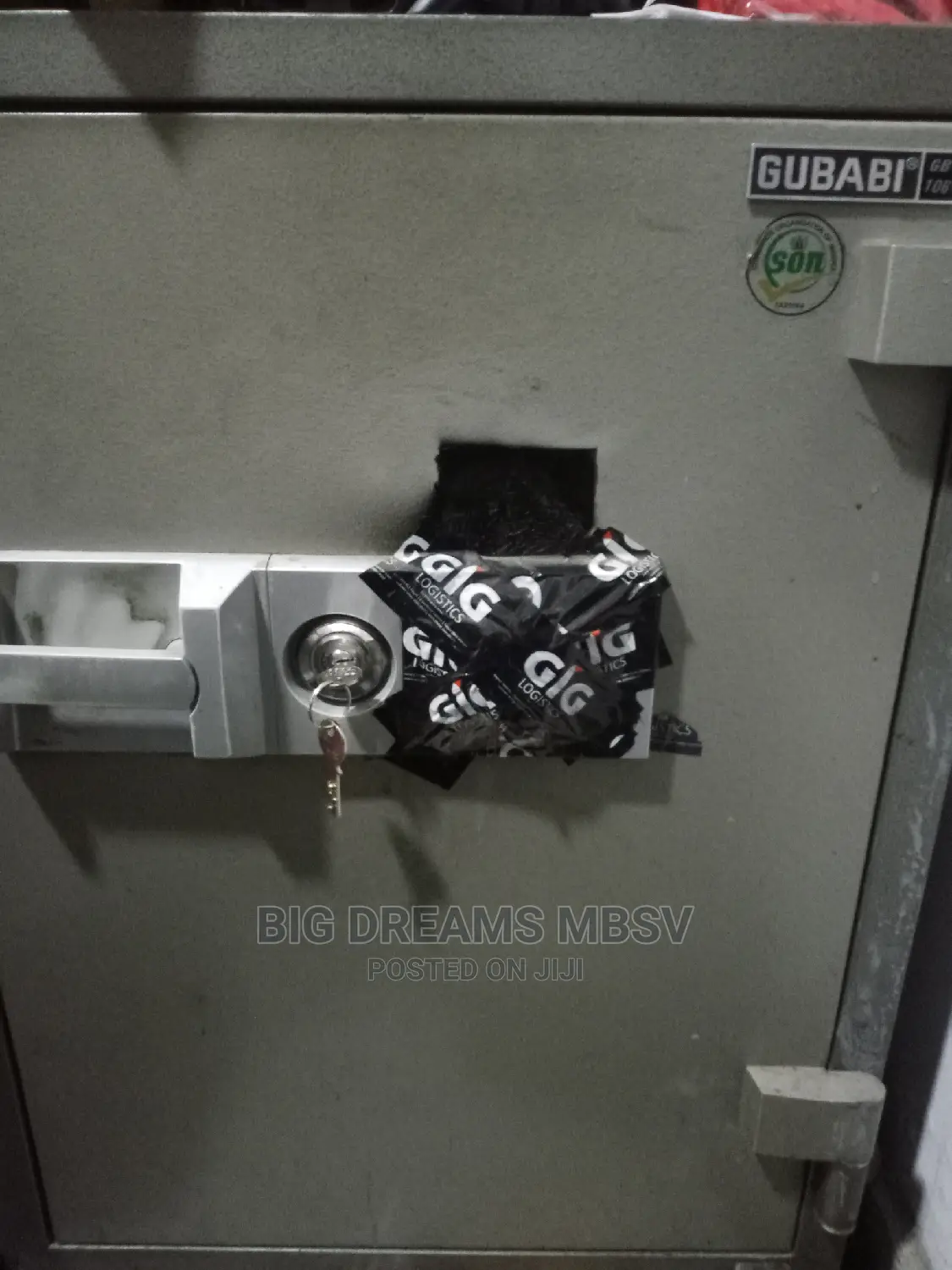 Repair of 16 Gubabi Fire Proof Safe