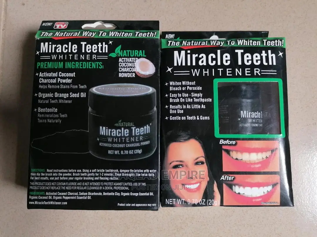 Miracle Teeth Whitener Powder