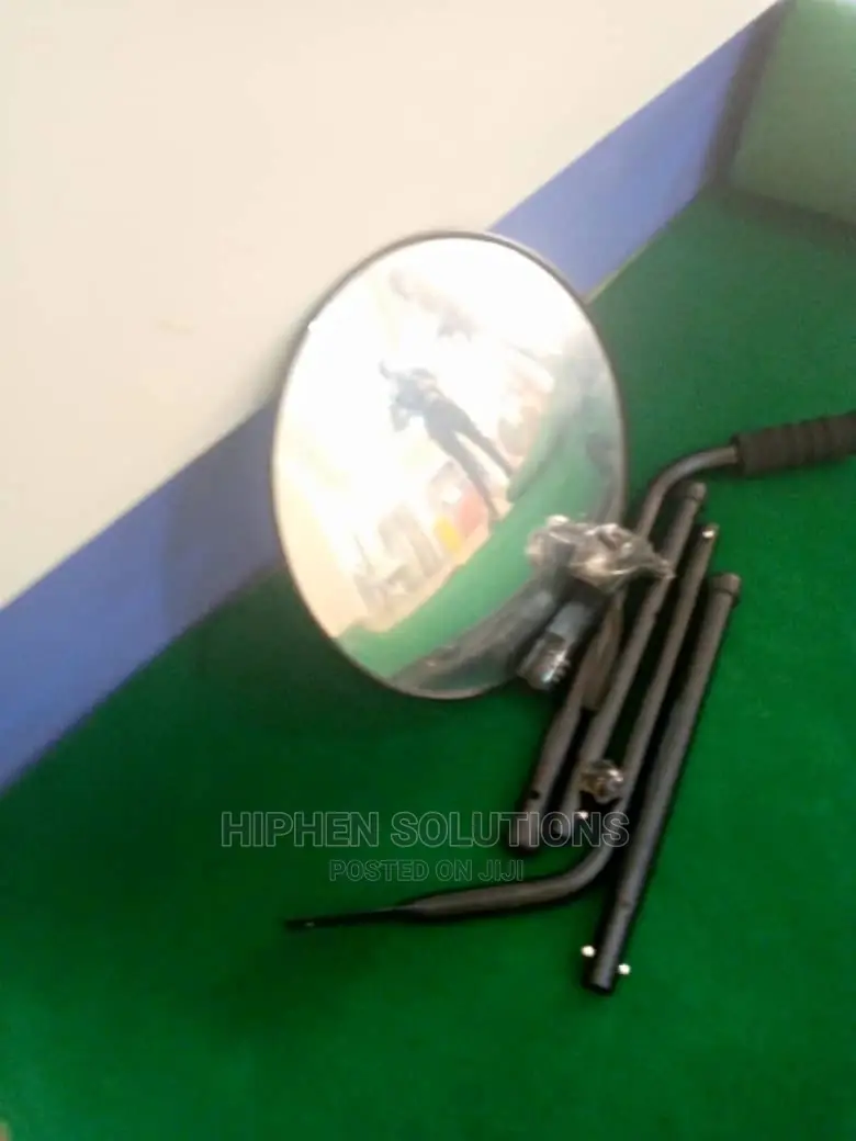 350003500 Round Portable Convex Mirror Under Vehicle