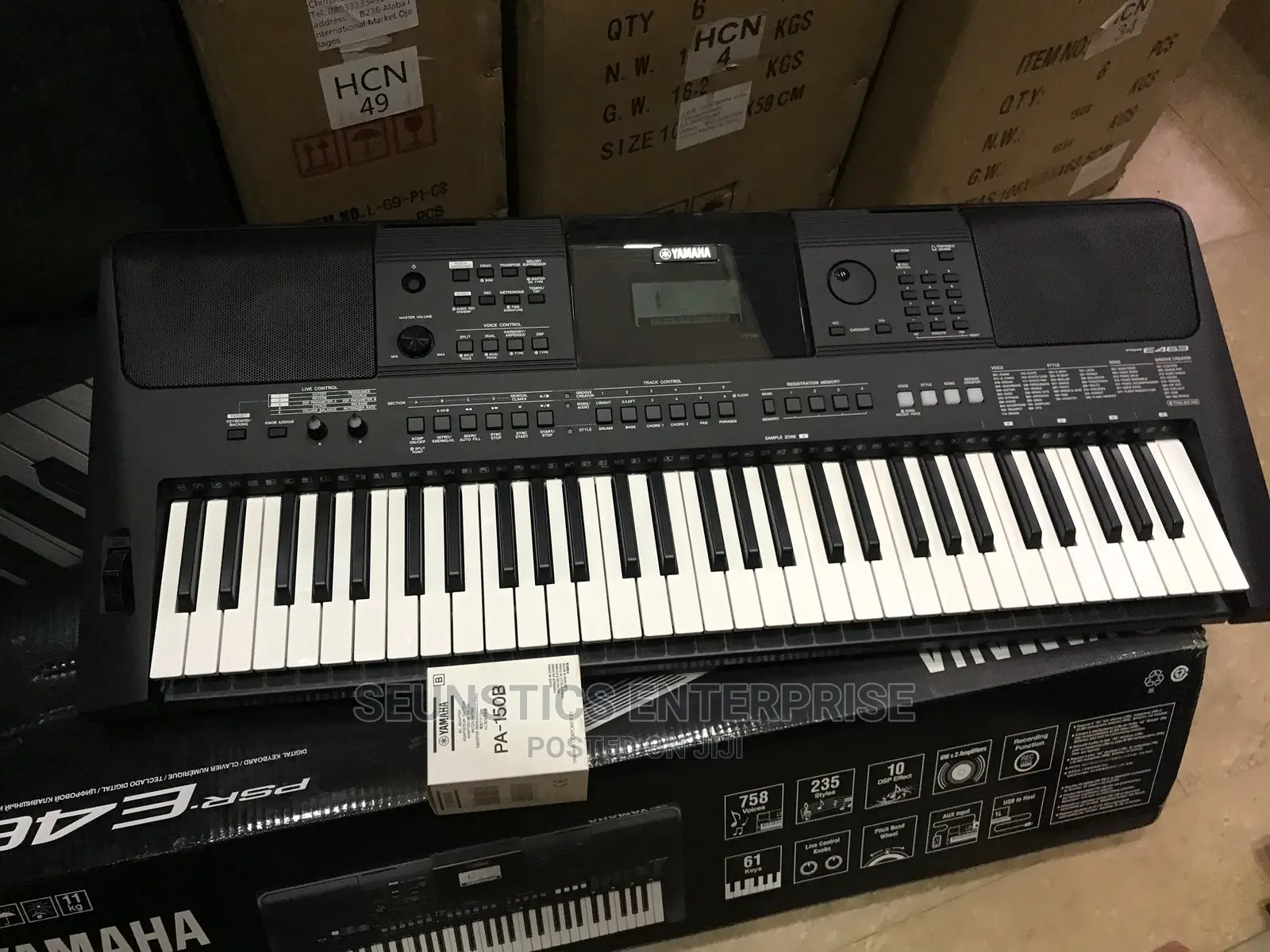 Original Yamaha PSR E463 Keyboard