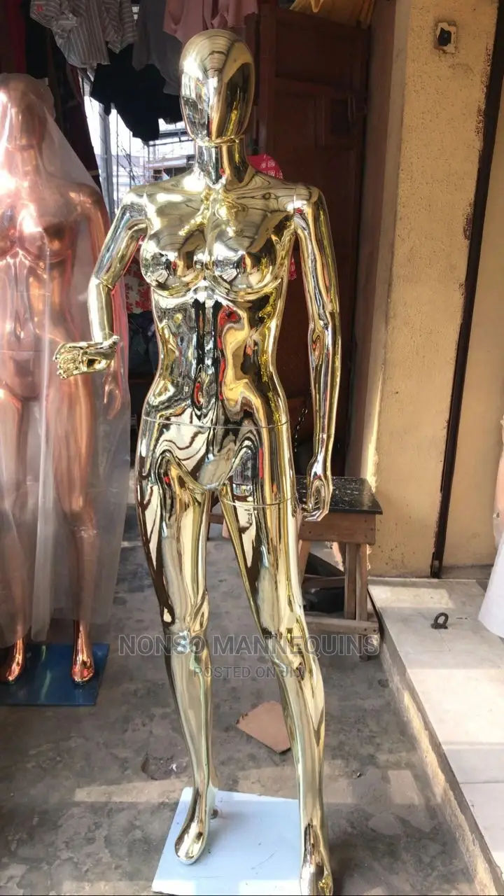 Size 10 Faceless Gold Female Brand New Mannequin