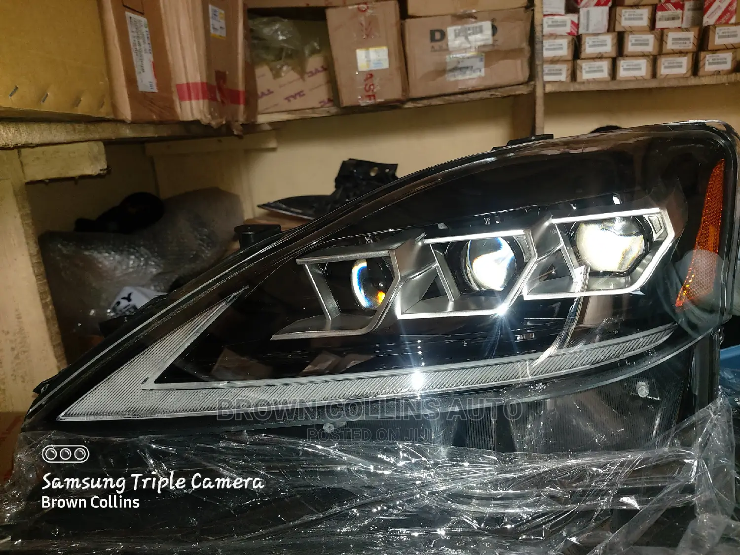 Headlamp Is250 2007-2012 3 Eye