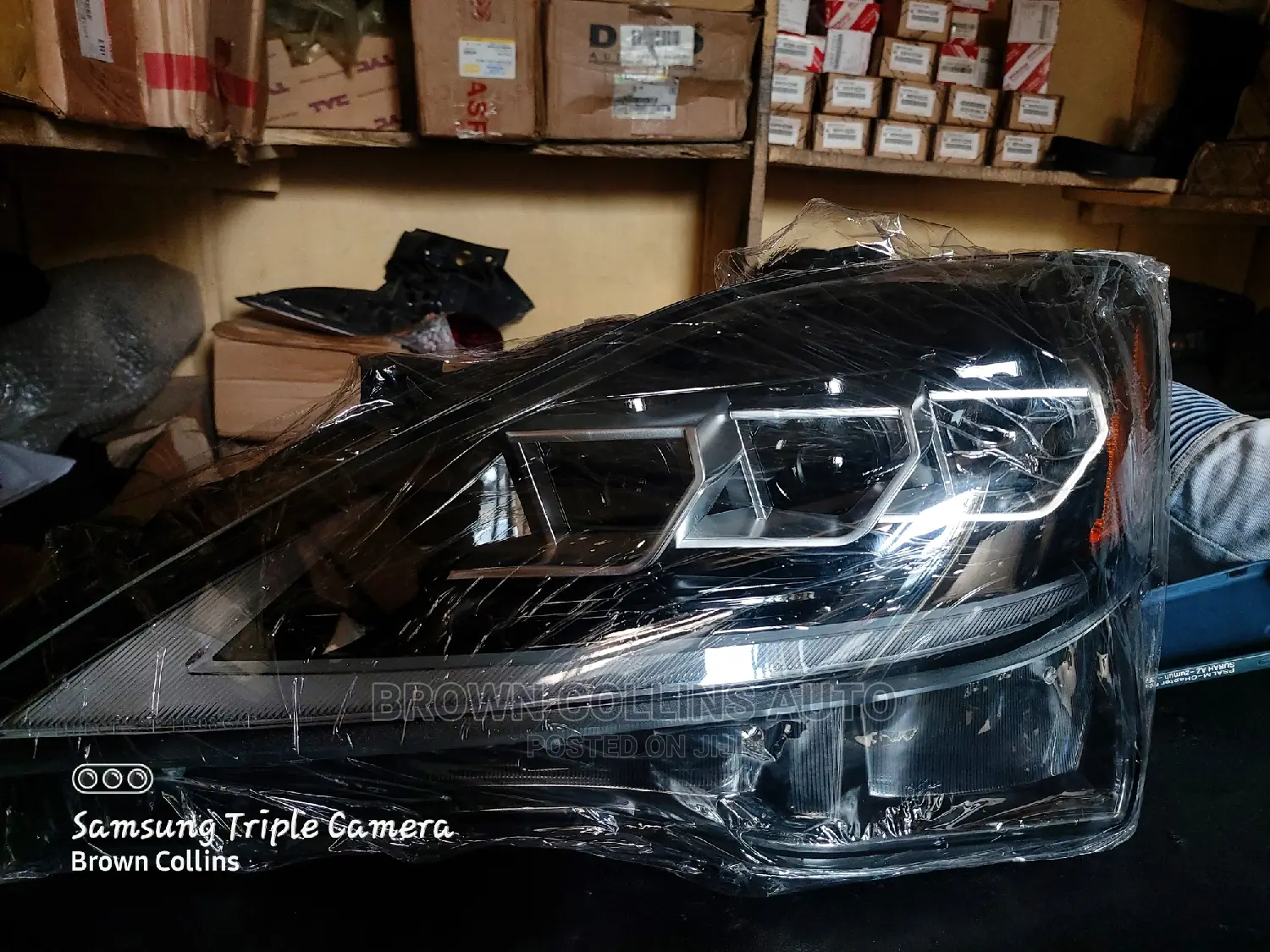 Headlamp Is250 2007-2012 3 Eye