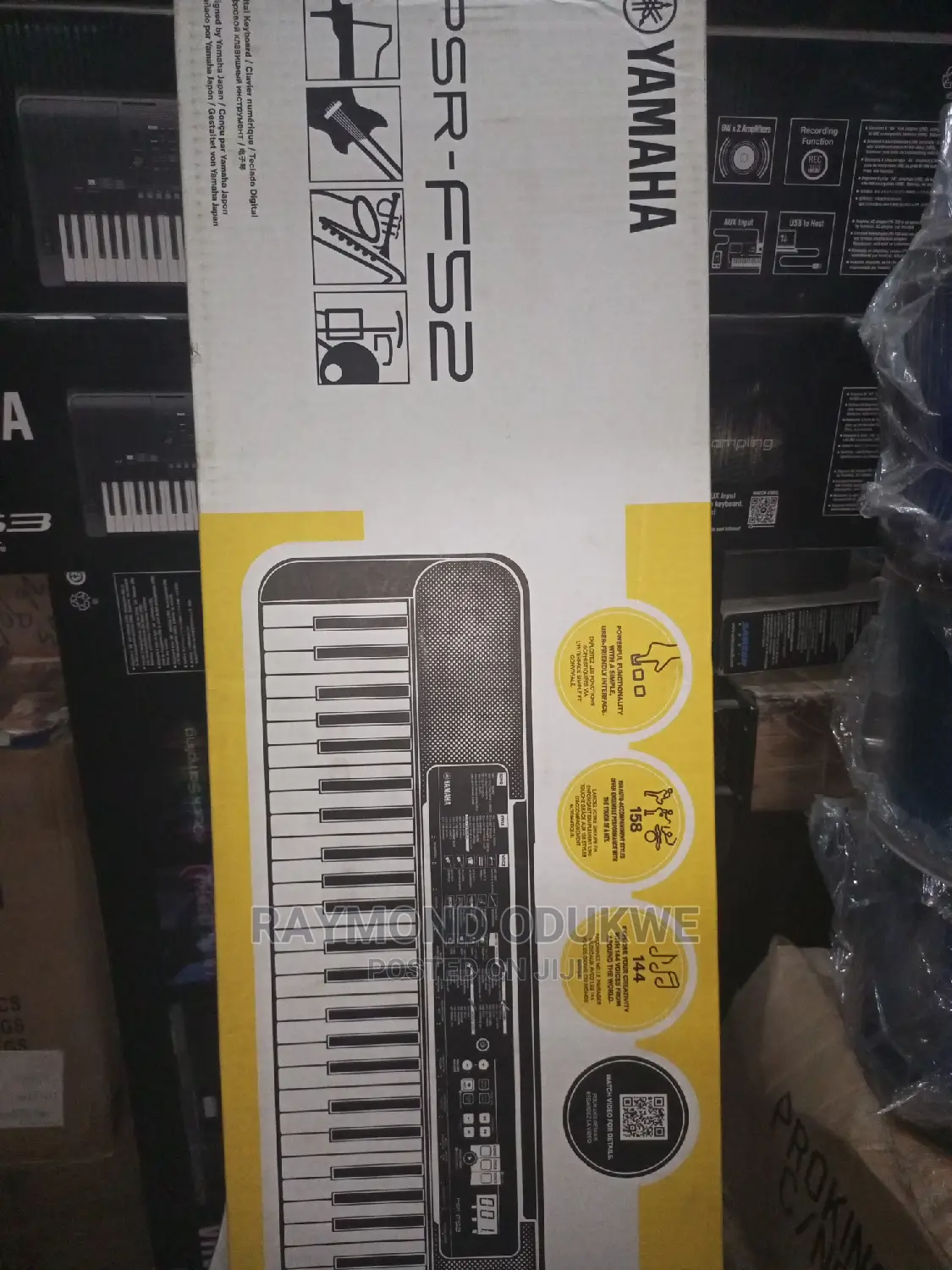 Yamaha Keyboard Piano PSR-F52