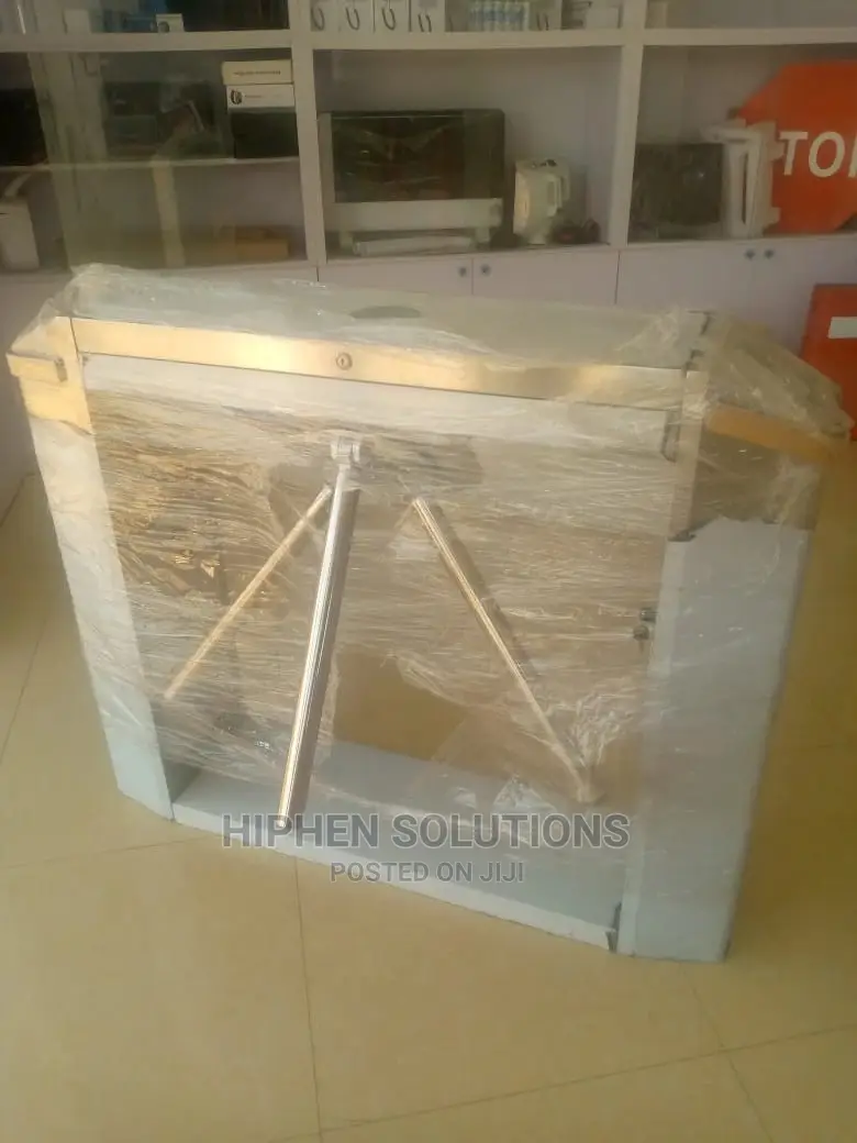 Waist Height Optical Metal Tripod Turnstile