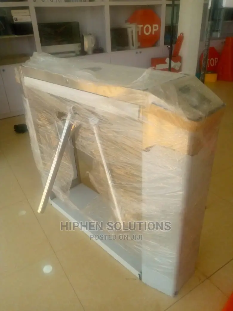 Waist Height Optical Metal Tripod Turnstile