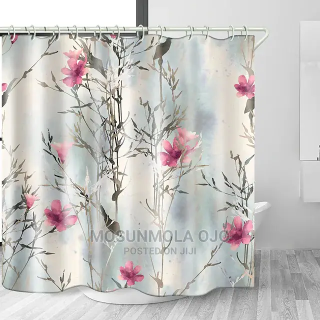 Waterproof Fabric Shower Curtain