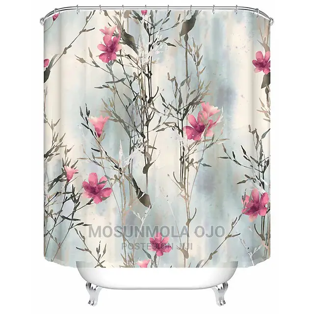 Waterproof Fabric Shower Curtain