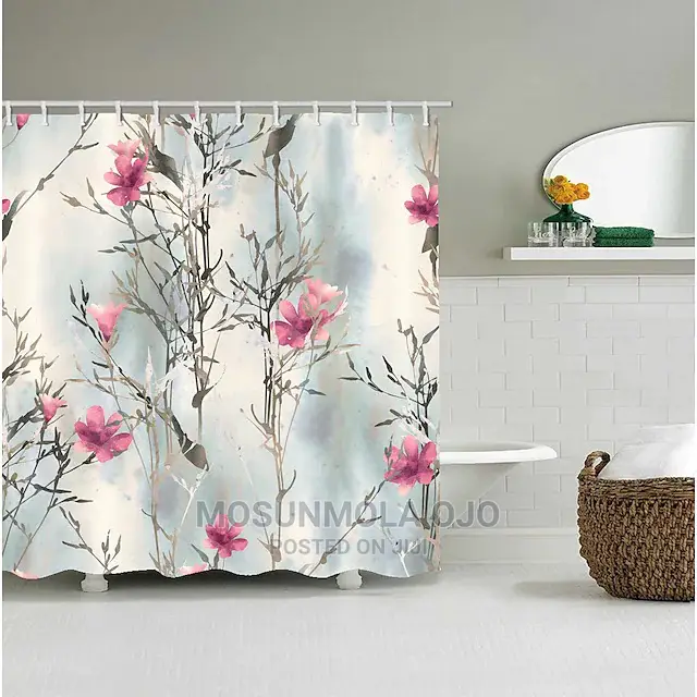Waterproof Fabric Shower Curtain