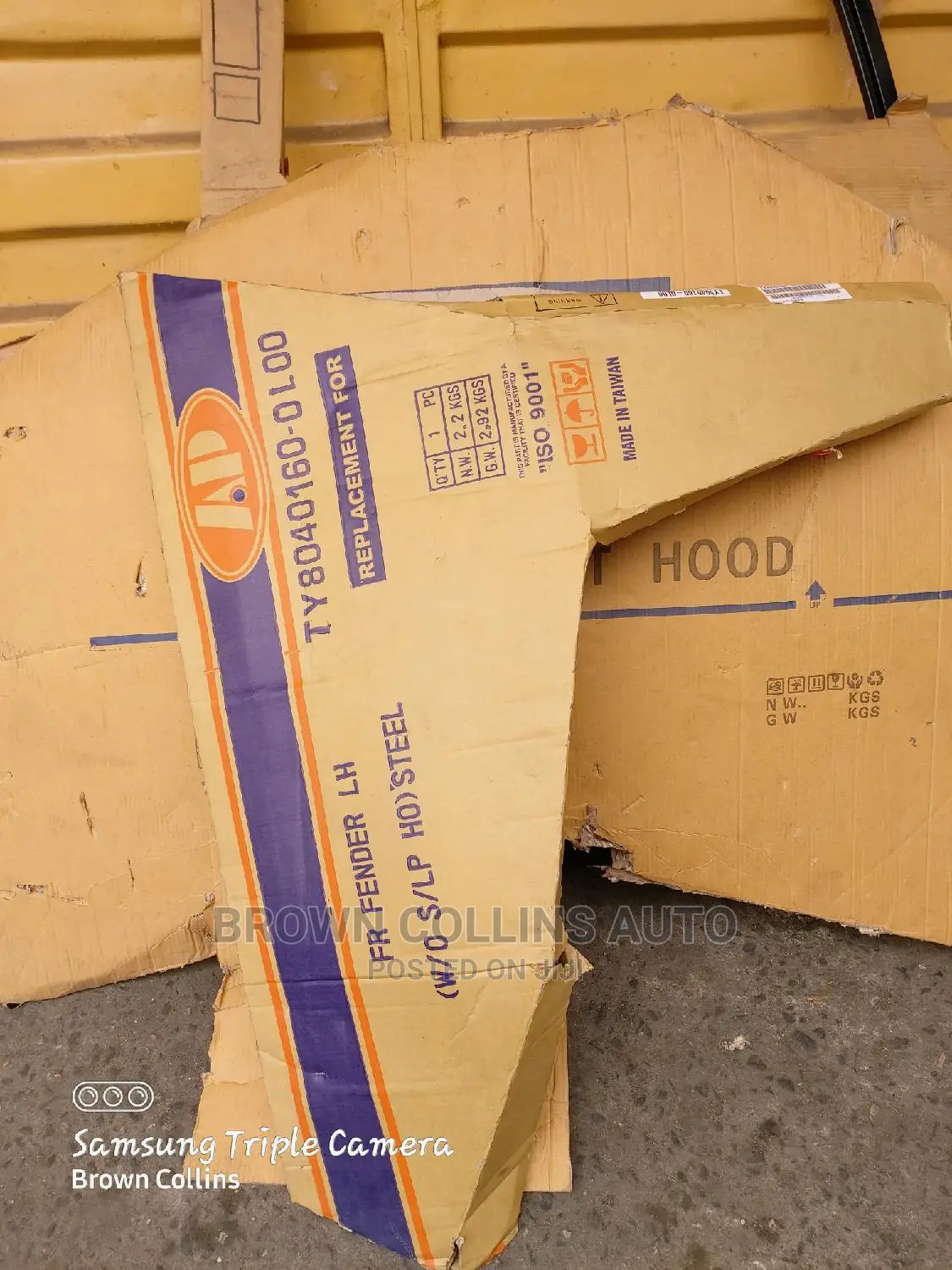 Set of Fender for Toyota Rav4 2013-2017