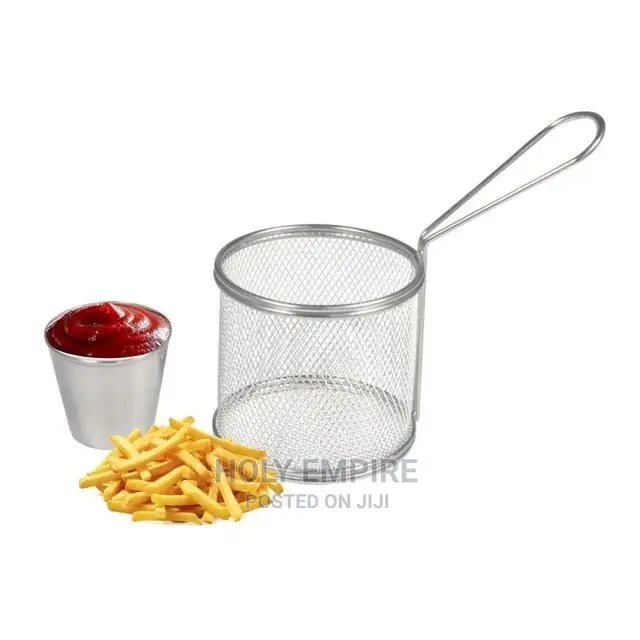Basket Portable Stainless Steel Chips Mini Frying Basket