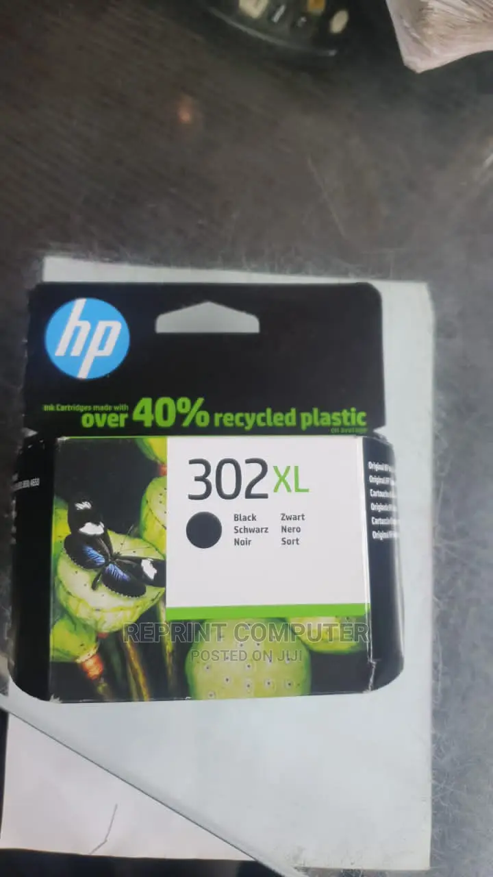 HP 302XL Black High Capacity Ink Cartridge (Original)