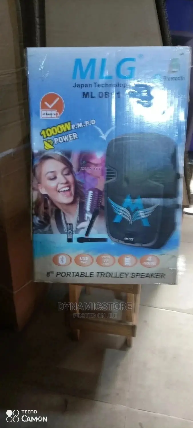 Mlg 8 Inches Public Address System 1800w