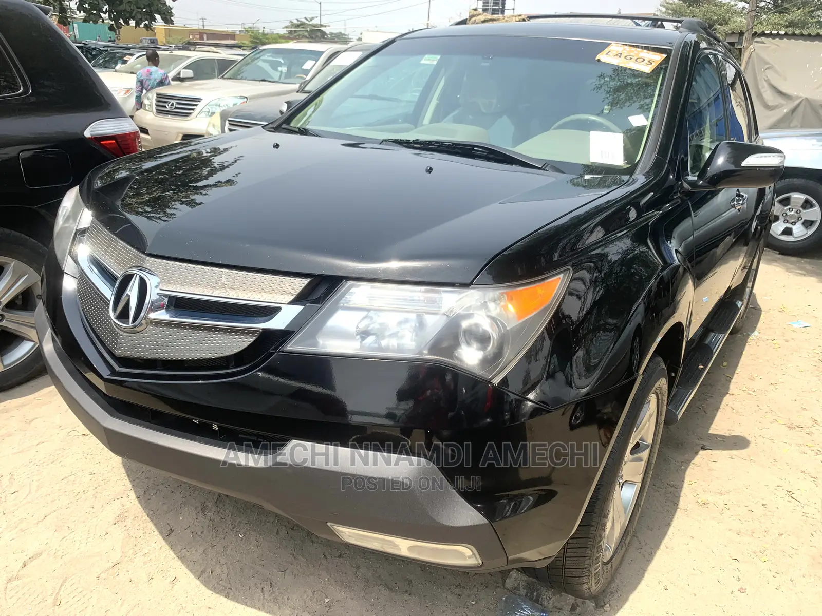 Acura MDX SUV 4dr AWD (3.7 6cyl 5A) 2008 Black
