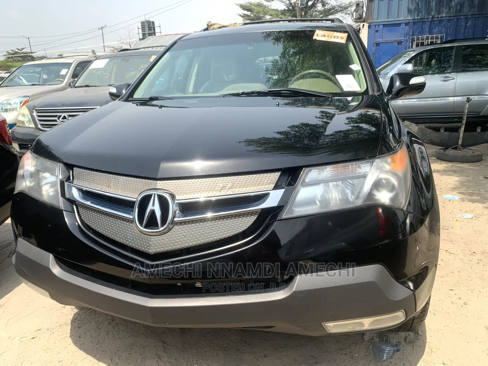 Acura MDX SUV 4dr AWD (3.7 6cyl 5A) 2008 Black