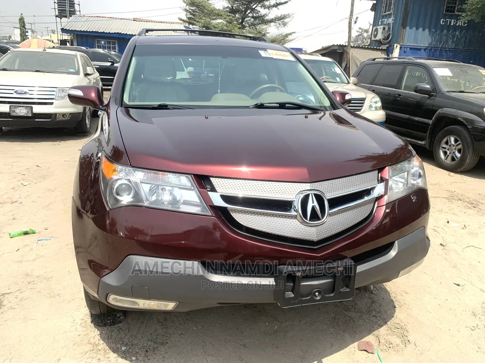 Acura MDX Technology Package AWD (3.7 6cyl 5A) 2008 Red