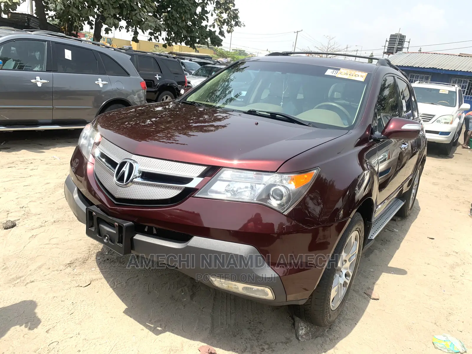 Acura MDX Technology Package AWD (3.7 6cyl 5A) 2008 Red