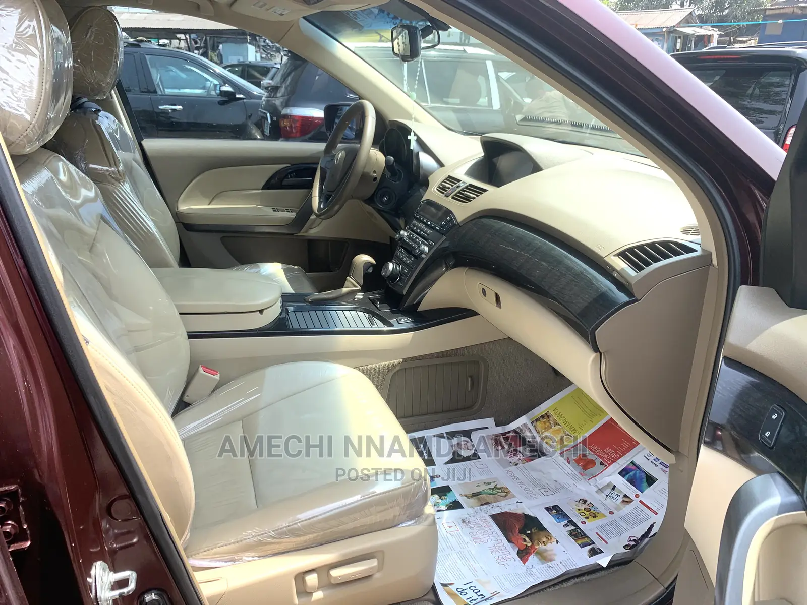 Acura MDX Technology Package AWD (3.7 6cyl 5A) 2008 Red