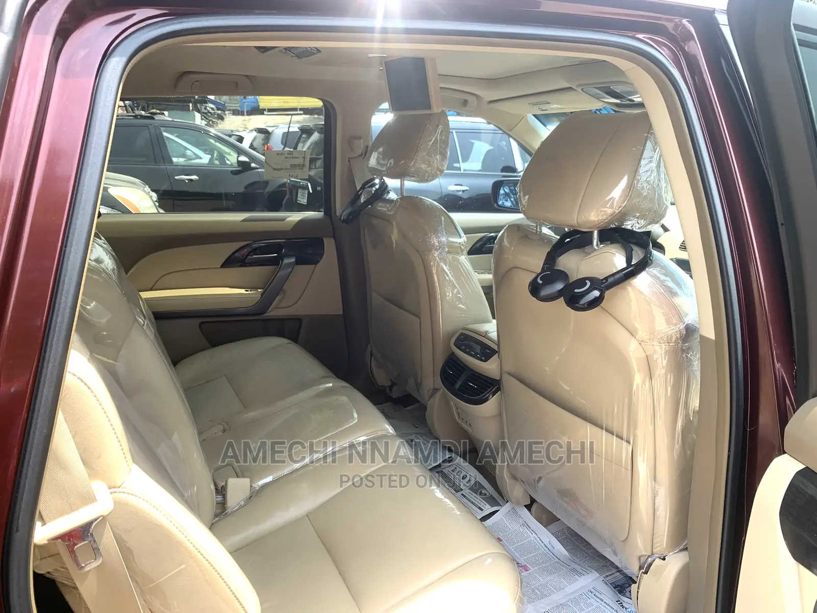 Acura MDX Technology Package AWD (3.7 6cyl 5A) 2008 Red