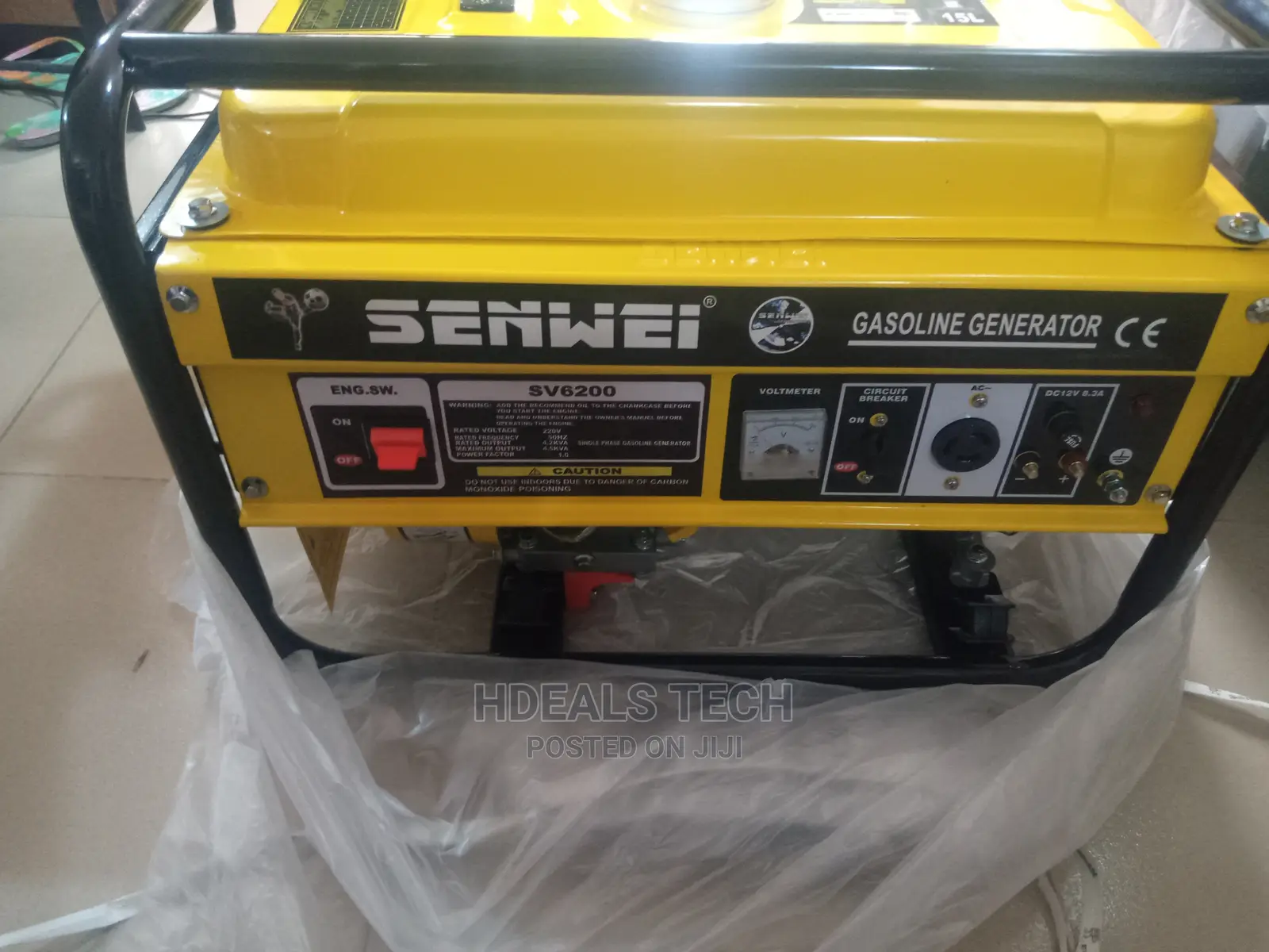 Sv6200 Senwei Manual Brand New Generator