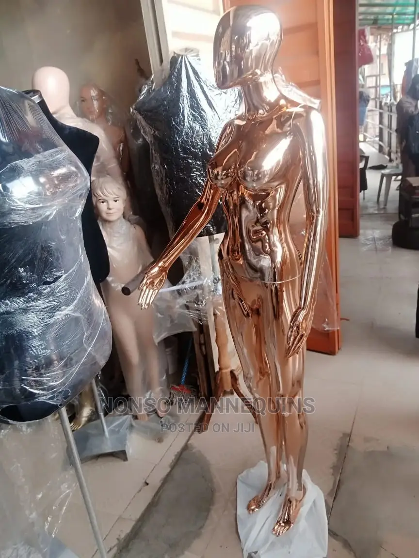 Rose Gold Size 8 Female Faceless Mannequin