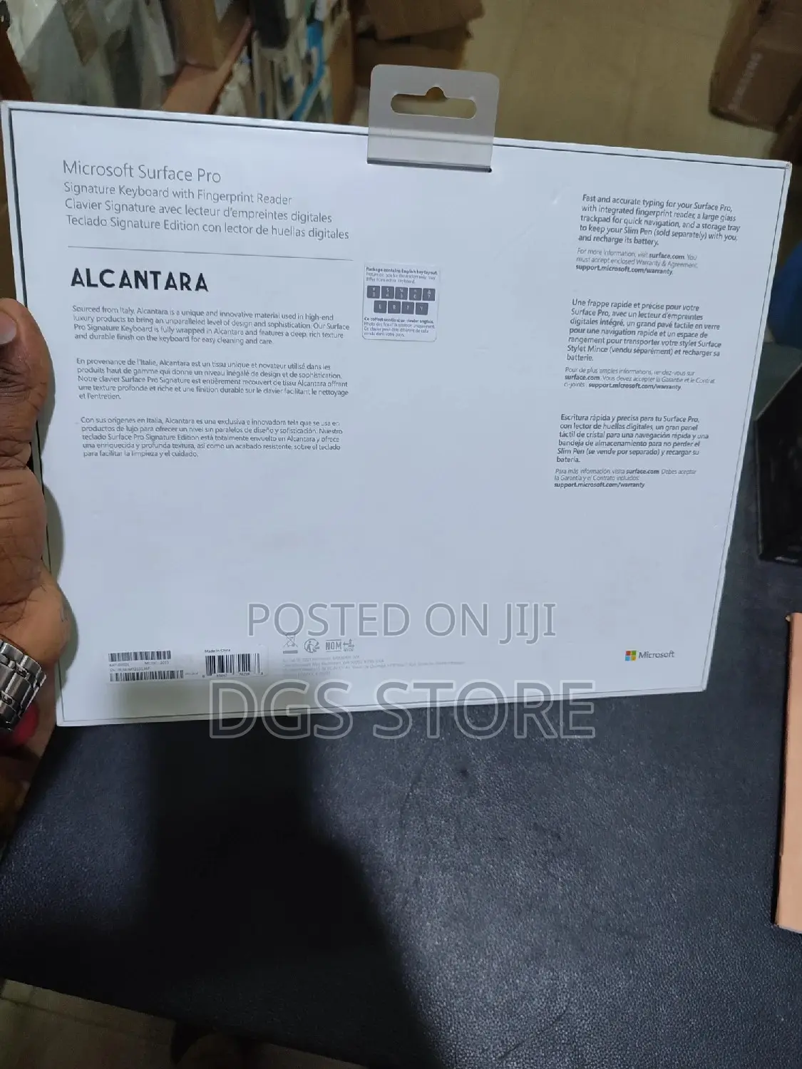 Microsoft Surface Pro 8 Signature Keyboard With Fingerprint